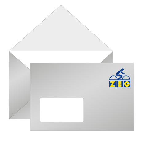 Briefumschläge mit Fenster