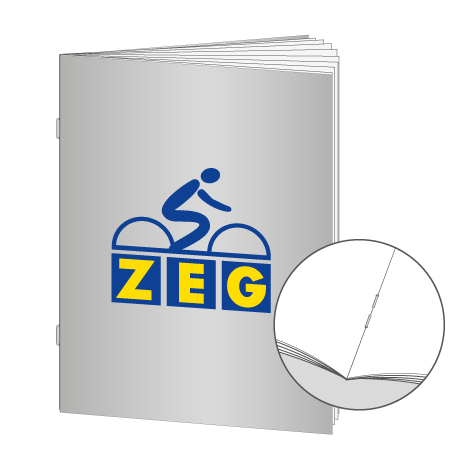 Broschüren Drahtheftung DIN A5